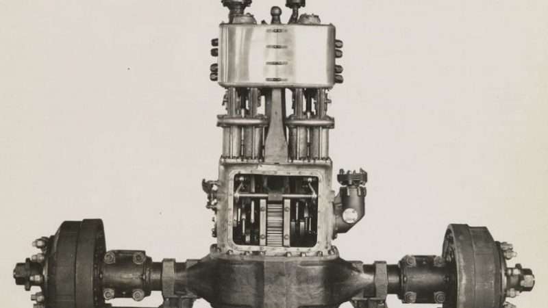 Двигатель легкового парового автомобиля