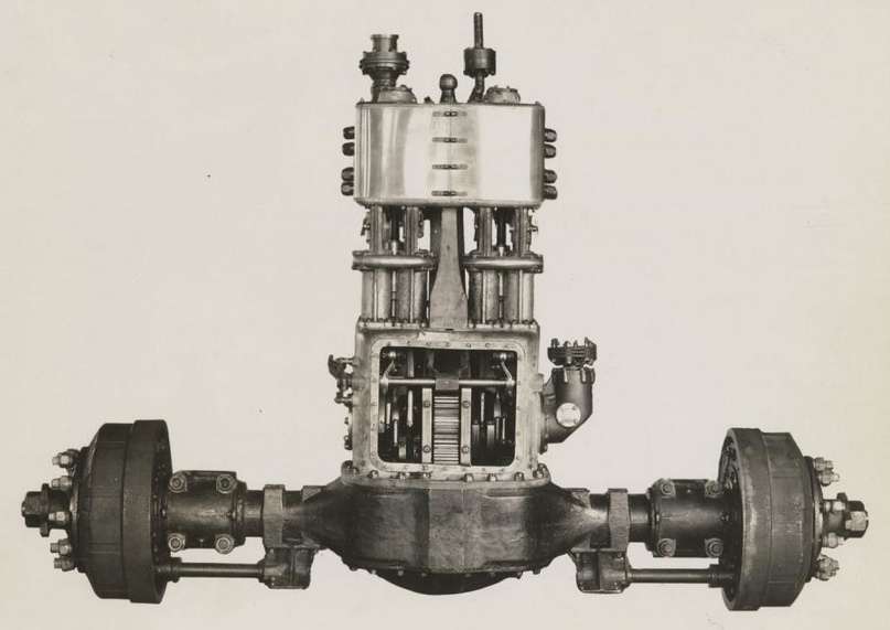 Двигатель легкового парового автомобиля