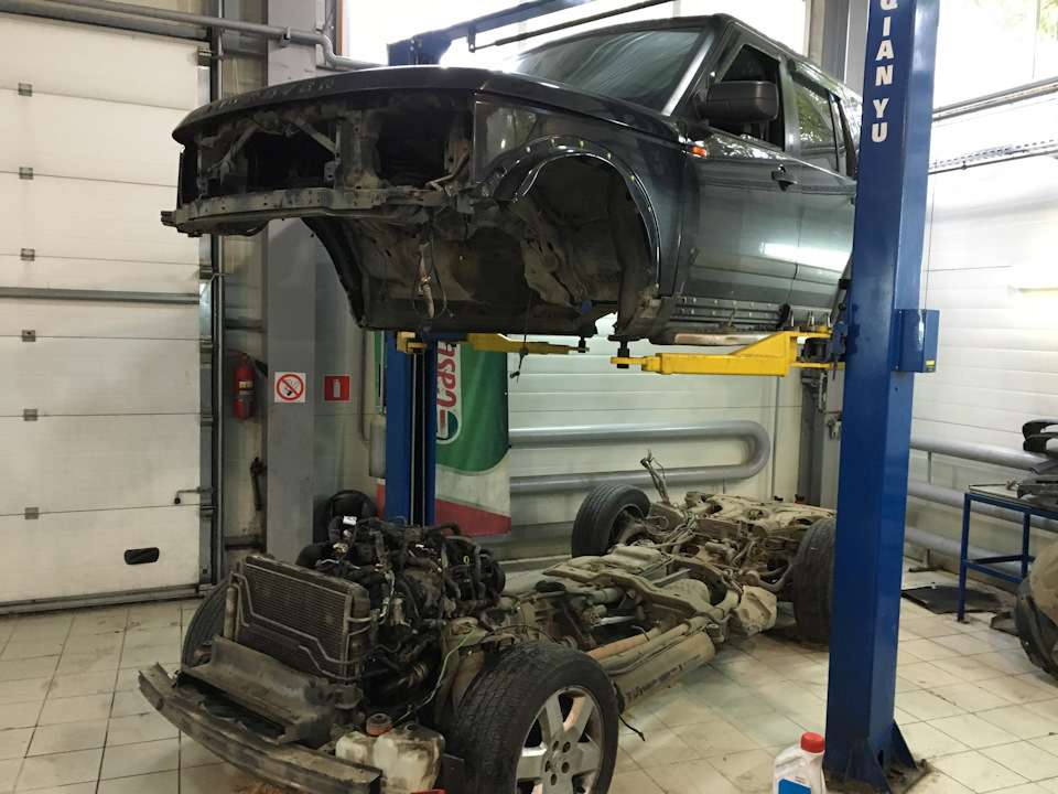 Как снять кузов автомобиля с рамы: пошаговая инструкция