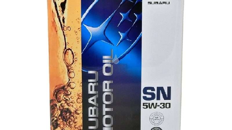 Масло для двигателя автомобиля Субару: типы, характеристики и рекомендации