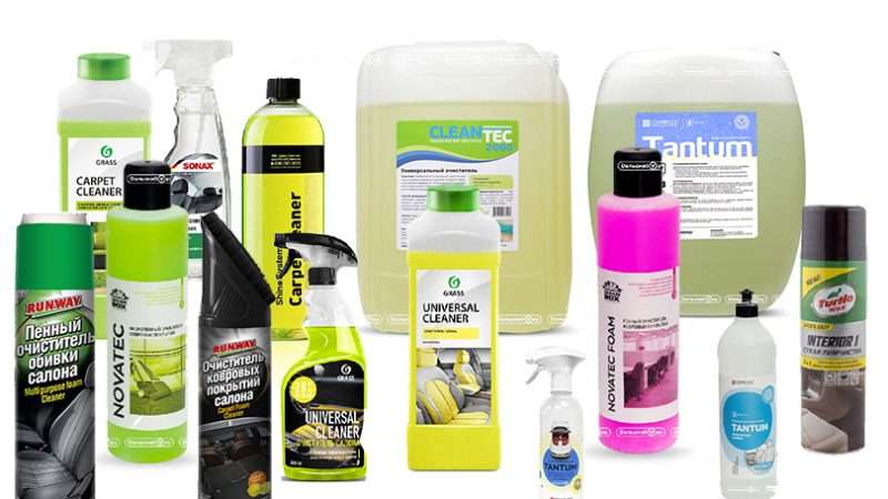Очиститель тканевого салона автомобиля: как выбрать и использовать