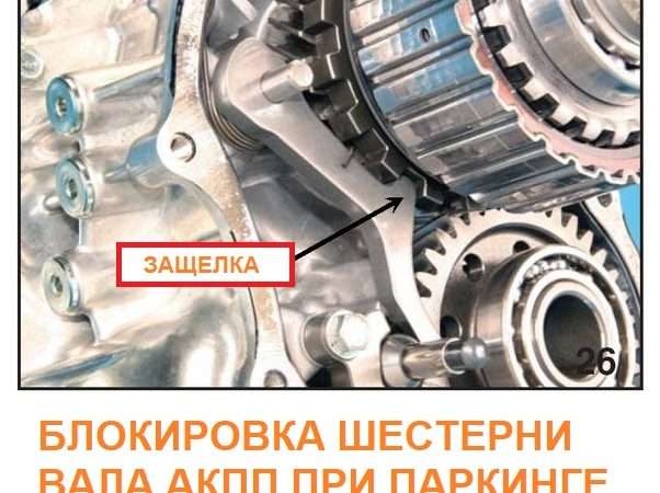 Парковка на авто с АКПП