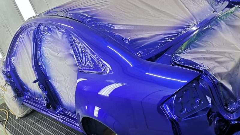 Современное окрашивание кузовов автомобилей